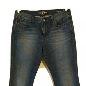 Lucky Brand Women's Sz 12 Sweet N Low Faded Blue Denim Jeans